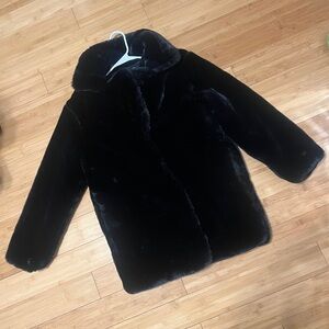 Black Fur Coat